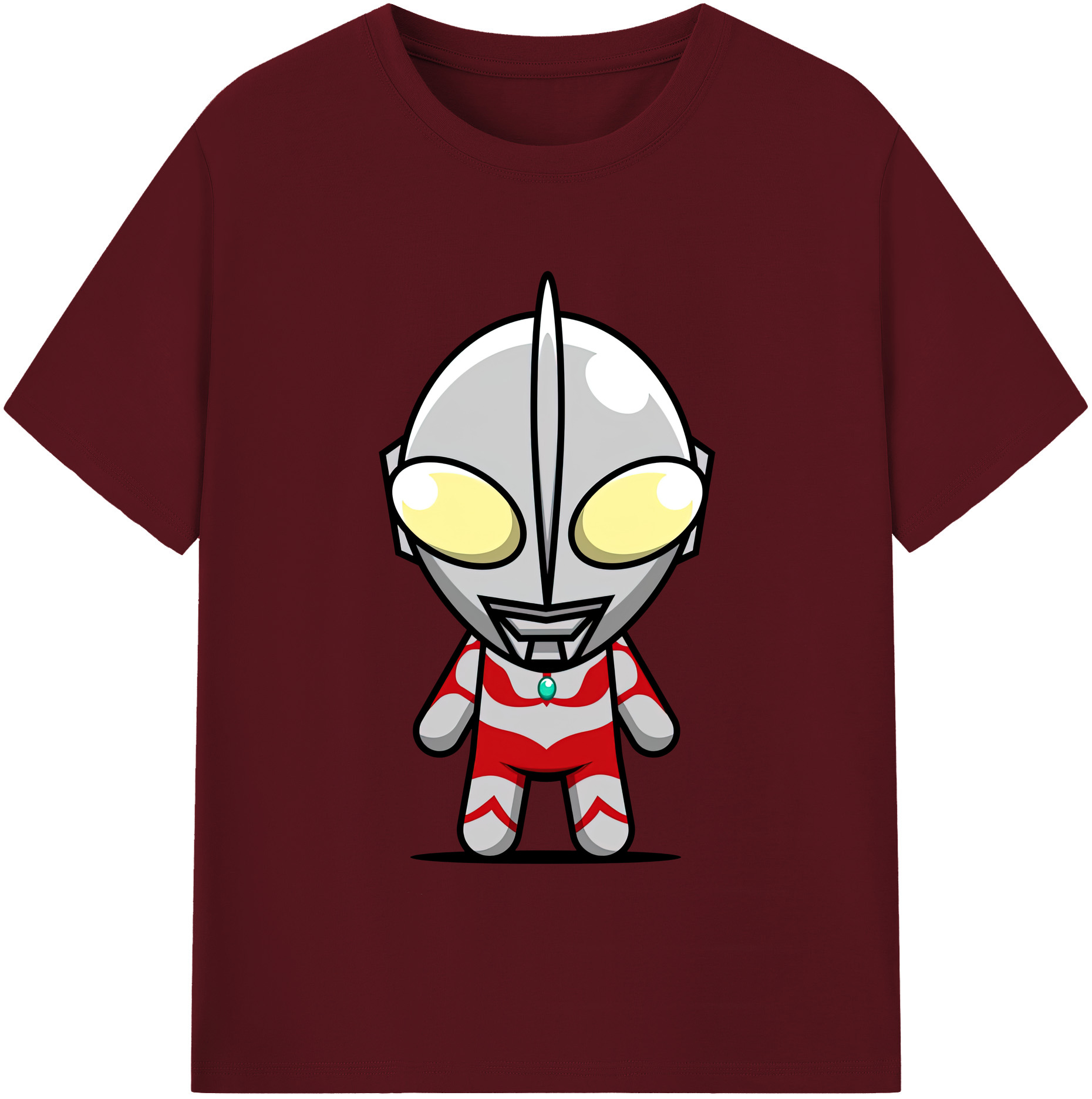 （画像用） ウルトラマン Ultraman 綿100％半袖Tシャツ（フロントプリント）